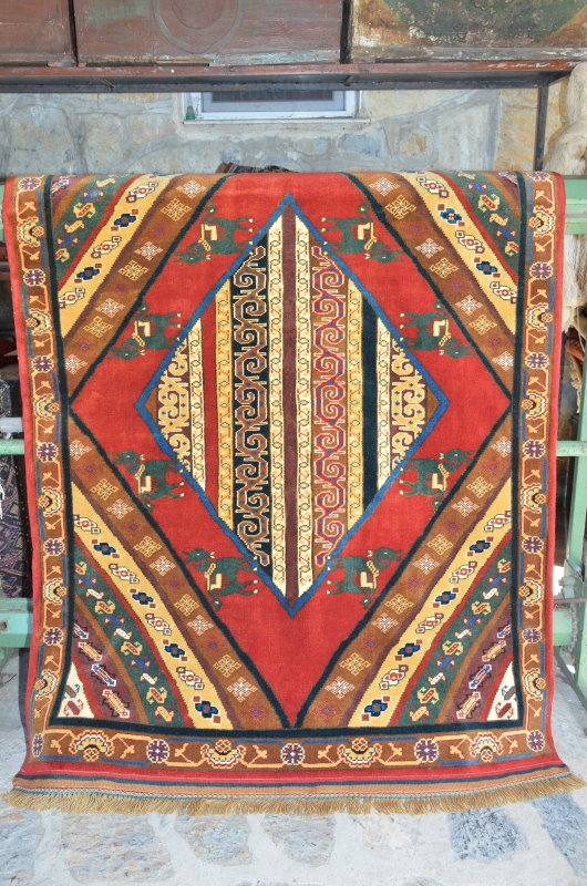 tapis turc a la main Bodrum